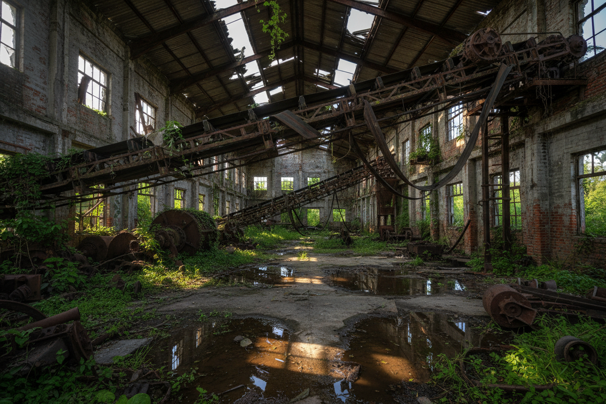 imagen que haga alusión a la quiebra del ingenio del carmen, sin texto ni personas